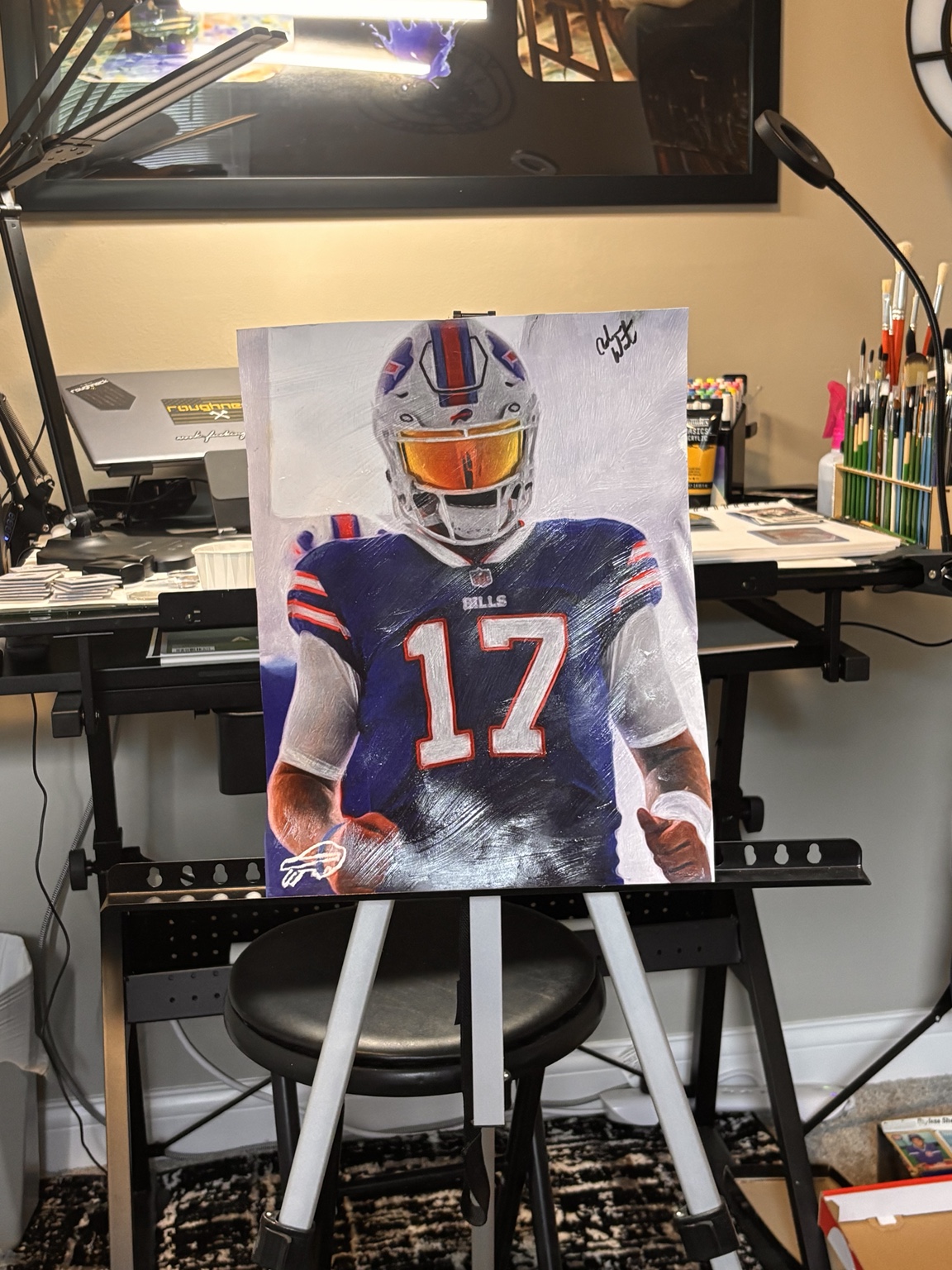 Commissioned Valor Artistry artwork